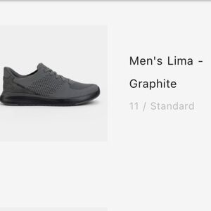 Kizik Men's Lima Graphite 11 standard width